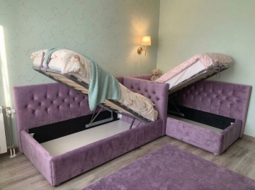 Мягкая детская кровать Adel