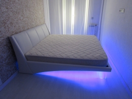 Купить парящая кровать с подсветкой
