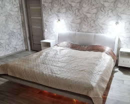 Купить парящая кровать с подсветкой
